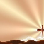 cross-sepia-ray-light